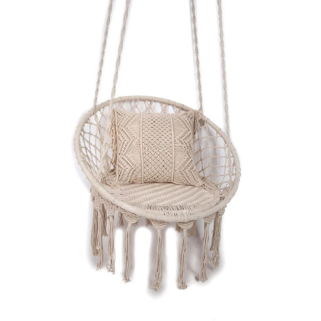Large Macrame Swing Chair For Adult